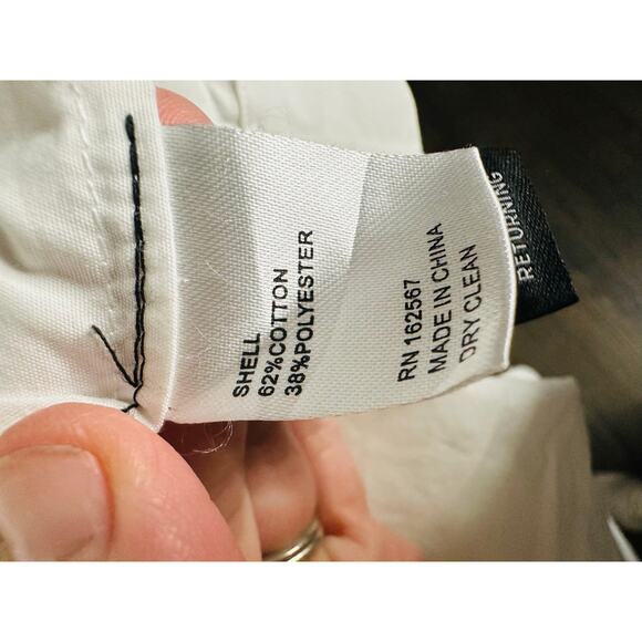 EUDON CHOI COLLECTIVE White Pleated Sleeveless V-Neck Button Maxi Dress Size 6 - Picture 10 of 15